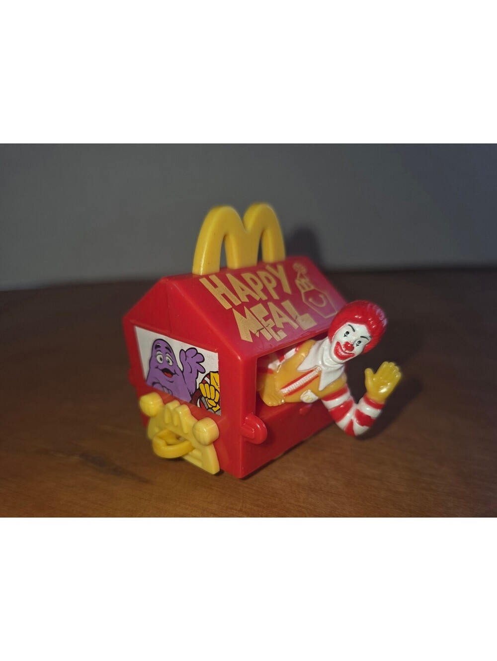 Vintage McDonald's Happy Meal Ronald McDonald birthday train car